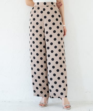 ドットワイドパンツ