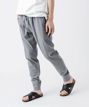 ４WAYストレッチ裾ダブルパンツ