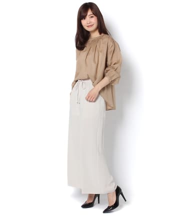 ドロストワイドパンツ