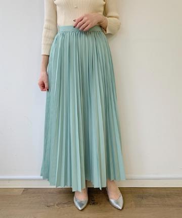 ギャザープリーツスカート