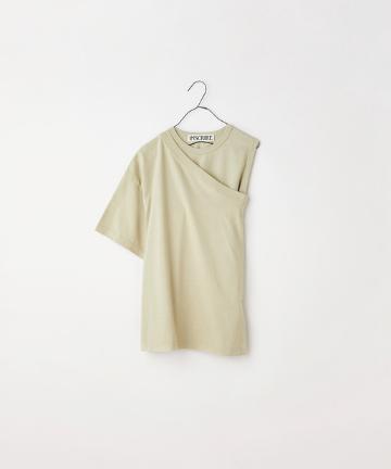 【INSCRIRE】レイヤードカットソー