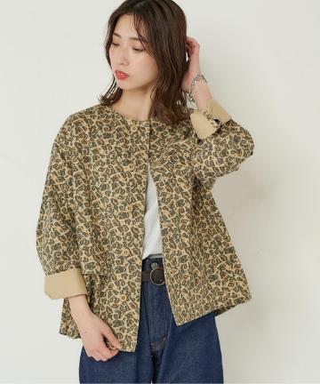 レオパード柄カバーオール