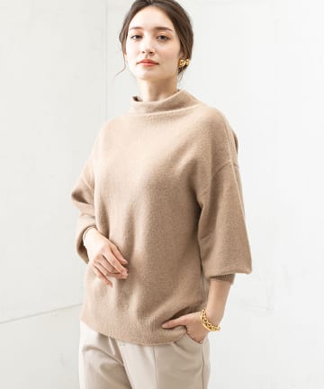 【再値下げ】FOX混ボトルネックニット