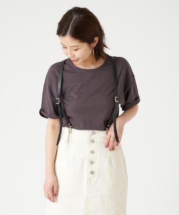 クルーネックベーシックTEE
