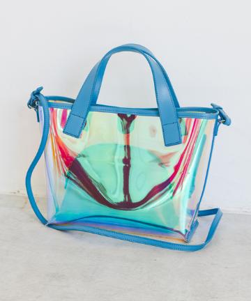 【YAHKI】オーロラ2WAYショルダートートバッグ