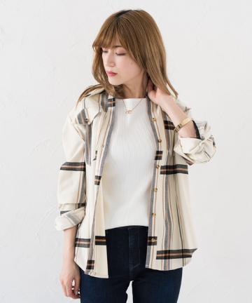 【BAUM UND PFERDGARTEN】フランネルチェックシャツ