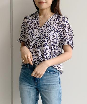 【BAUM UND PFERDGARTEN】レオパード半袖シャツ