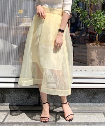 【BAUM UND PFERDGARTEN】シースルースカート