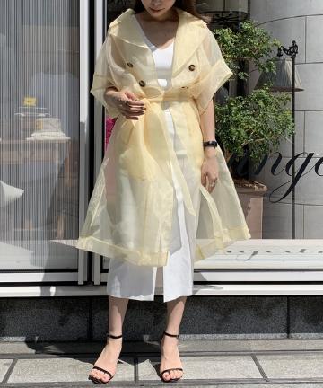 【BAUM UND PFERDGARTEN】シースルーコート