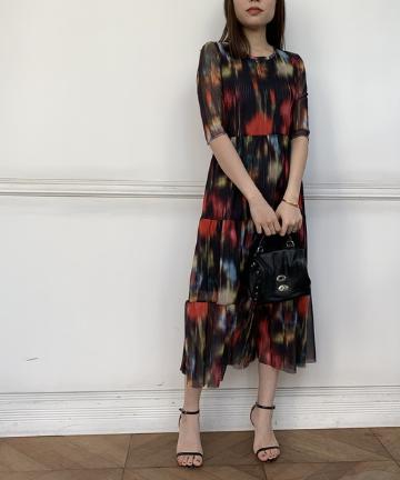 【BAUM UND PFERDGARTEN】メッシュワンピース