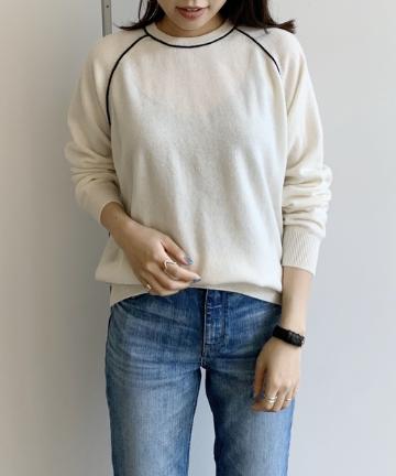 【DEMYLEE】パイピングニット