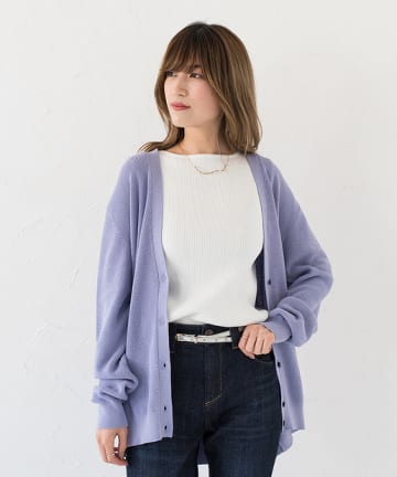 【DEMYLEE】ハイゲージカーディガン