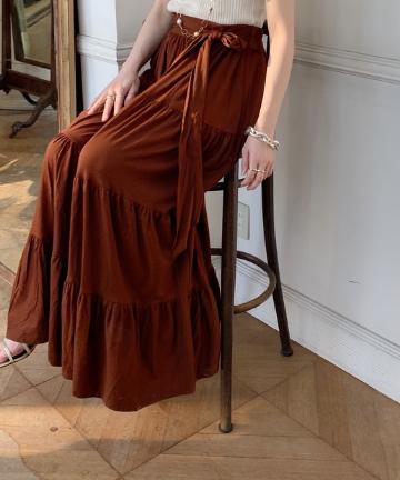 【DEMYLEE】ティアードスカート