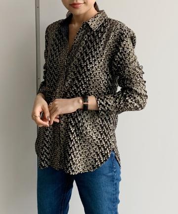 【EQUIPMENT】金箔ブラウス