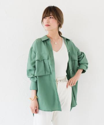 【EQUIPMENT】ポケットブラウス