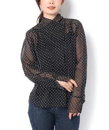 【Equipment】シースルーレースブラウス