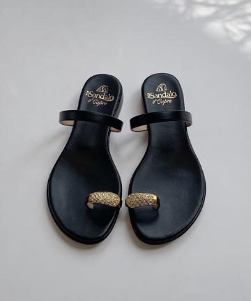 【il Sandalo of Capri】クリスタルサンダル