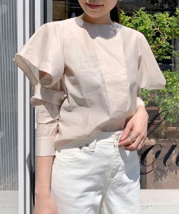 【TELA】2WAYフリルブラウス