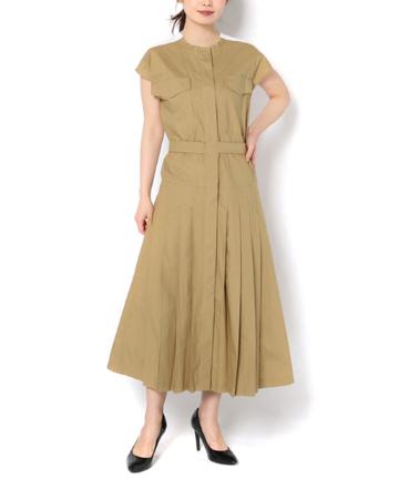 【TELA】ベルテッドフレンチワンピース