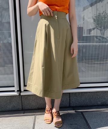 【TELA】コットンフレアスカート
