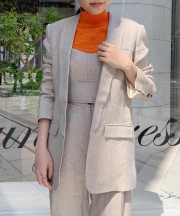 【TELA】リネンジャケット