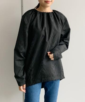 【TOTEME】ウッド柄ブラウス