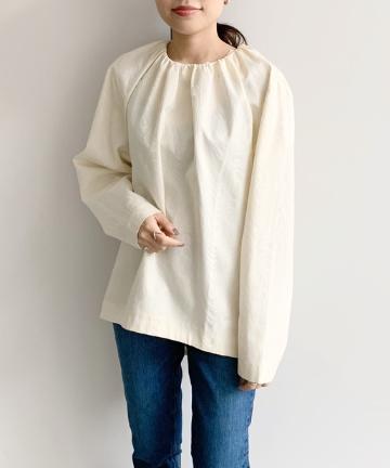 【TOTEME】ウッド柄ブラウス