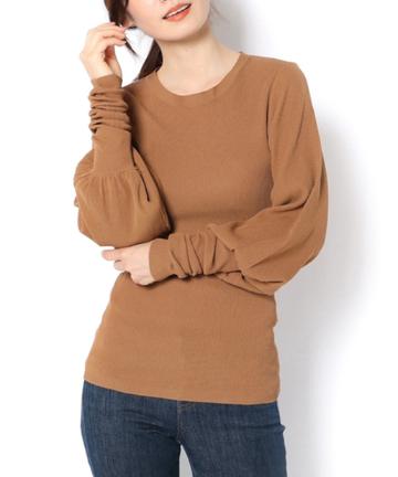 【TOTEME】ボリューム袖ニット