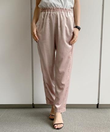 【XiRENA】ベロアつやパンツ