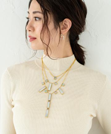 【LENA BERNARD】オパールパールネックレス