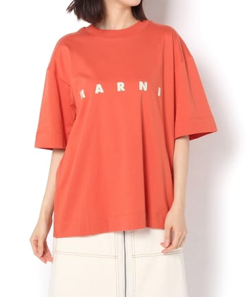 【MARNI】 ロゴカットソー