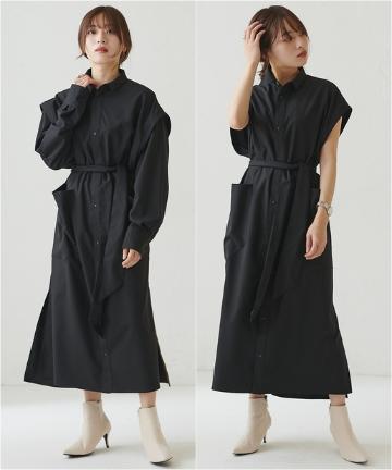 【SUPERTHANKS/スーパーサンクス】別注2wayコートワンピース
