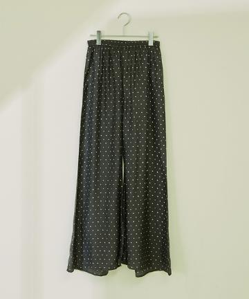 【Mes Demoiselles】 シルクサテンドットパンツ