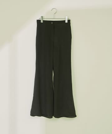 【Mes Demoiselles】 シルクフレアパンツ