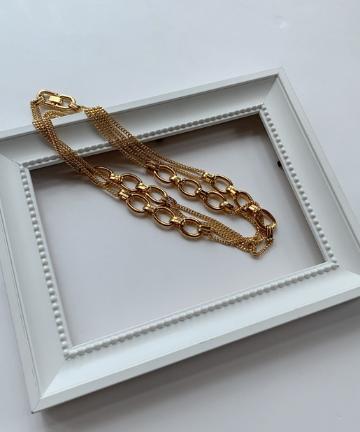 【JENNY BIRD】チェーンコンビロングネックレス