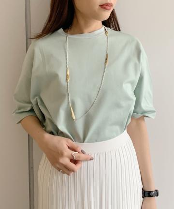 【JENNY BIRD】ロングプレートコンビネックレス