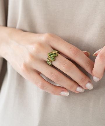 【Mishky】ビーズリング