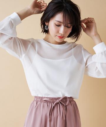 シフォンシアートップス