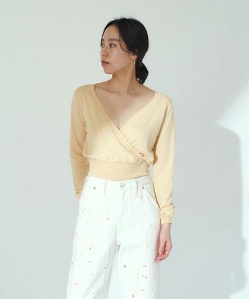 【HERITANOVUM】カシュクールニット