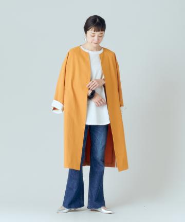 ポリエステルノーカラーコート
