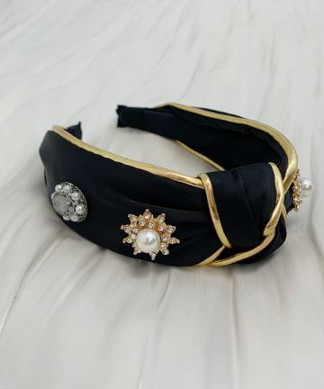 【GEMELLI】パイピングヘアバンド