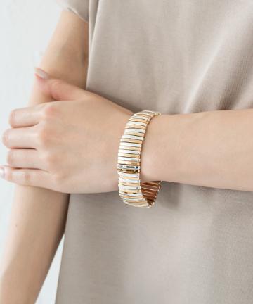 【GEMELLI】MIXバーゴムブレス