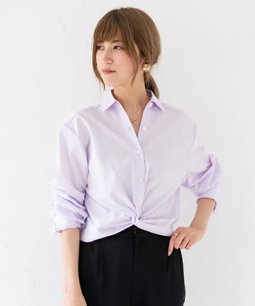 【Dion Lee】ショート丈シャツ