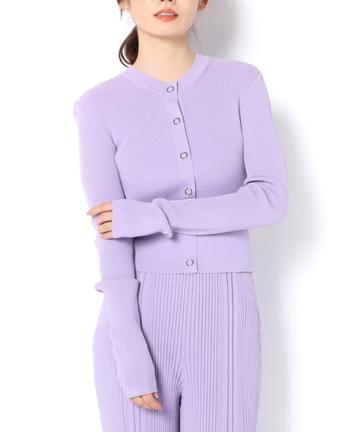 【DION LEE】ショート丈ボタンカーディガン