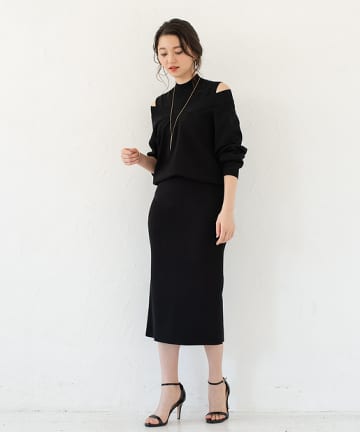 セットニットワンピース