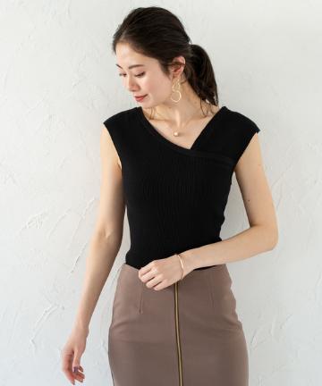 フレンチリブニット