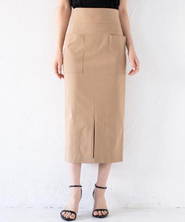 ポケットスリットスカート