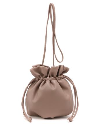 ミニレザー巾着BAG