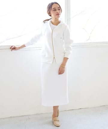 【手洗い可・セットアップ可】ダンボールナロースカート