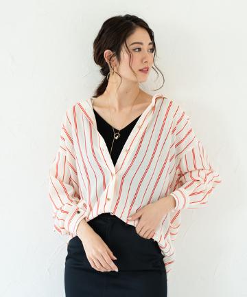 ストライプシャツ